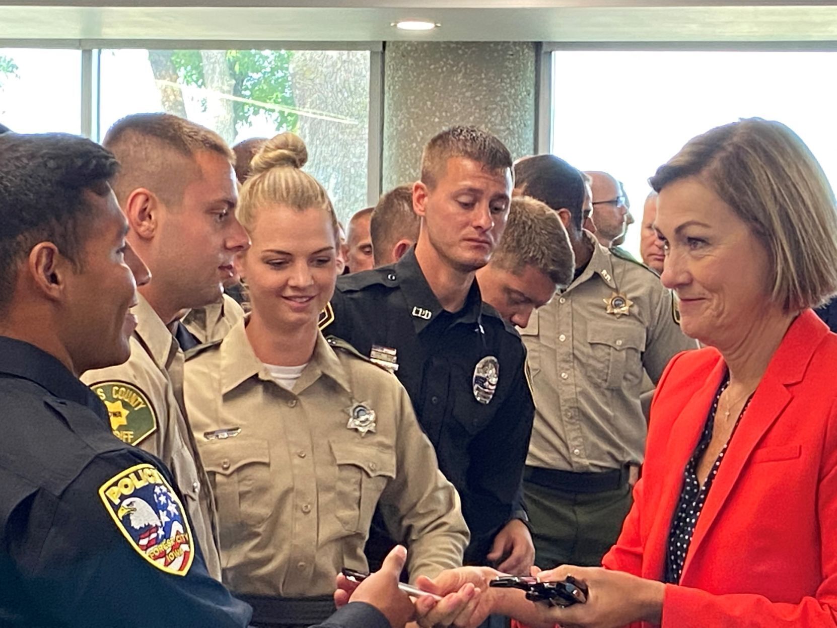 Iowa "back the blue” law